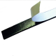Solid Black neoprene strip (adhesive-backed)