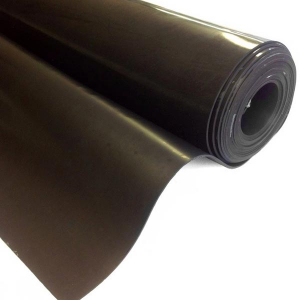 Black Solid Neoprene Sheeting