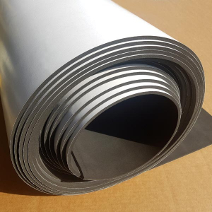 Black Neoprene Sponge Sheeting (Self Adhesive Backed)