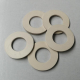 Off-White Solid Food Grade Washers